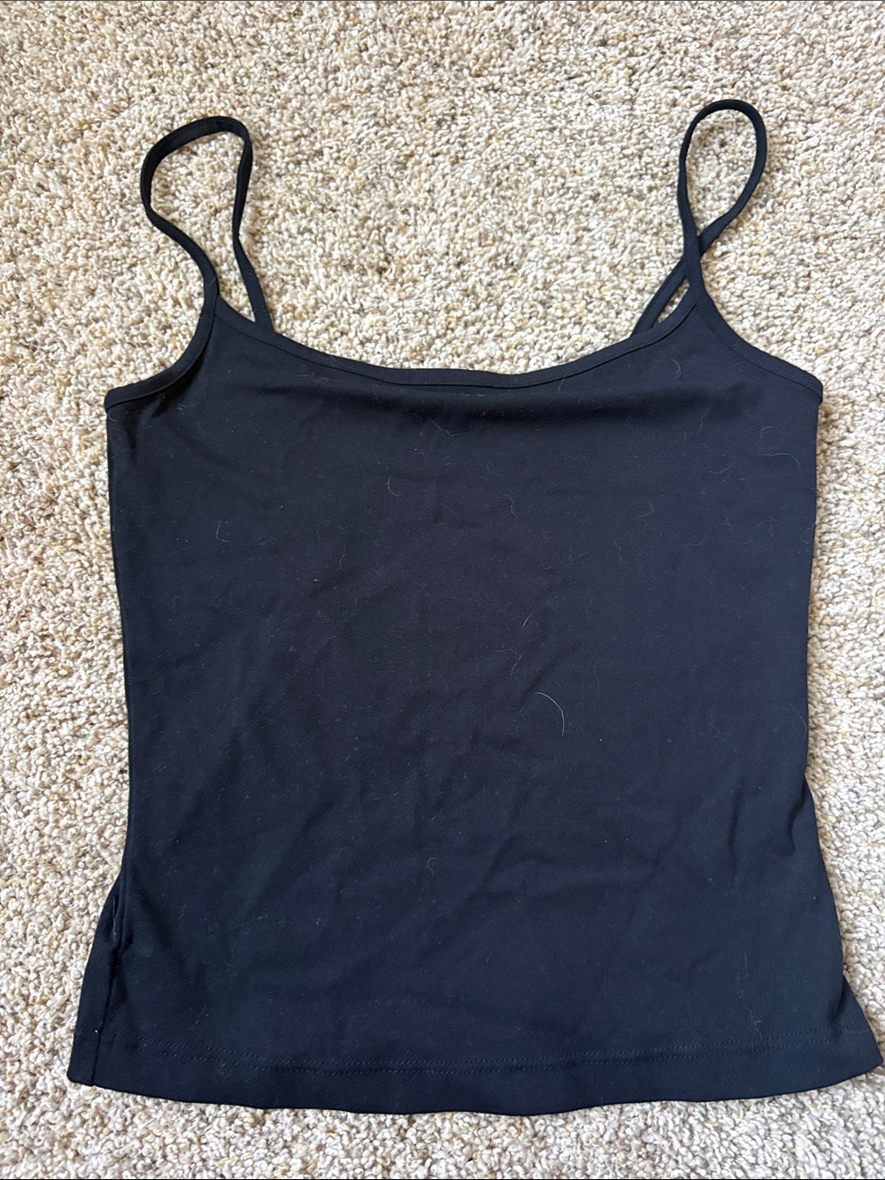 Garage Black Spaghetti Strap Camisole